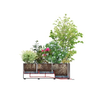 Modular Outdoor Steel Planter - Cubo | ISA Project