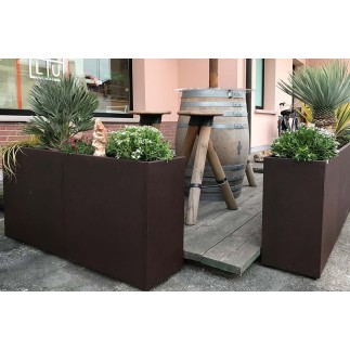 Modular Outdoor Steel Planter - Cubo | ISA Project