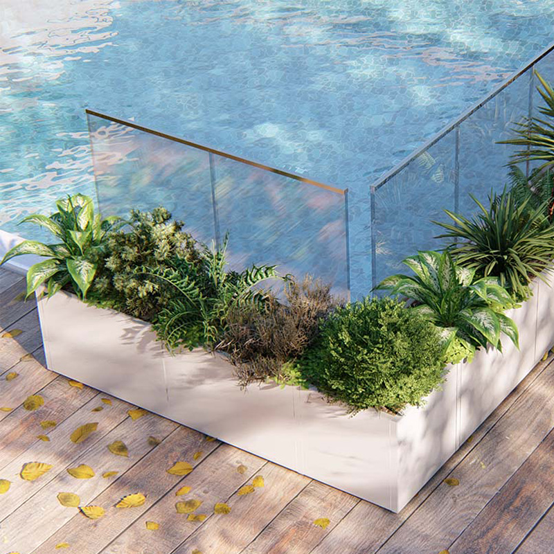 Planter with glass - Cristal - Pots and Planters - ISA Project