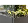 Modular planter predisposed for glass - Cristal