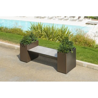 Modular planter with bench - Cubo Panco - ISA Project