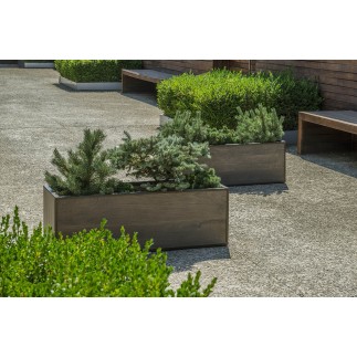 Modular planter in steel and stoneware - Mixy | IsaProject