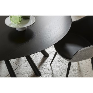 Midj Dining Table with Metal Legs - Forest