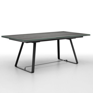 Extendable Glass Table - Alfred | Design Furniture | ISA Project