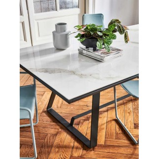 Extendable Glass Table - Alfred | Design Furniture | ISA Project