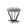 Richard Soft round padded ottoman