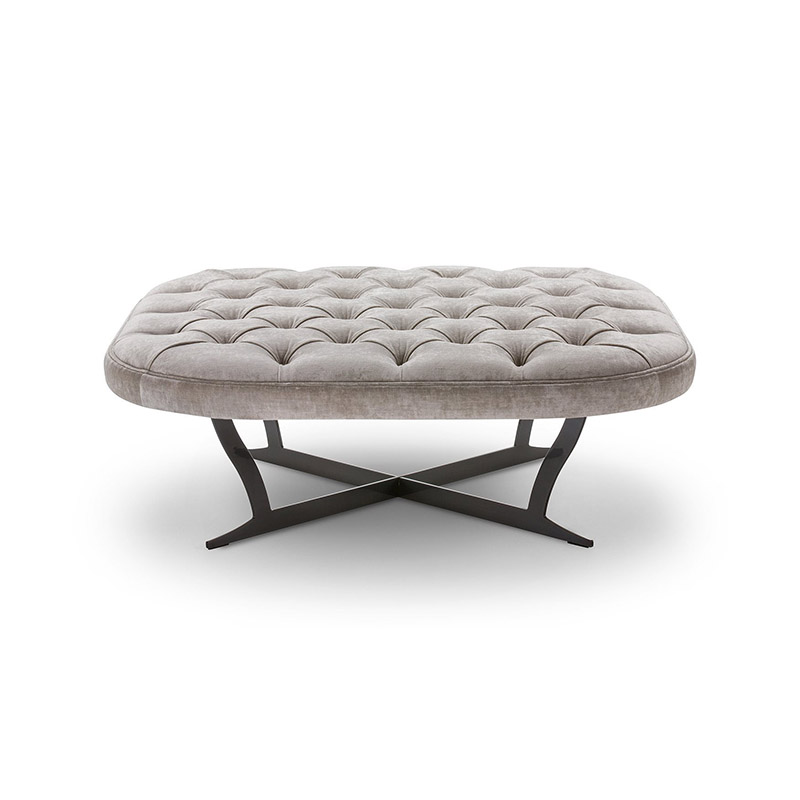 Design Square padded ottoman - Richard Soft | IsaProject