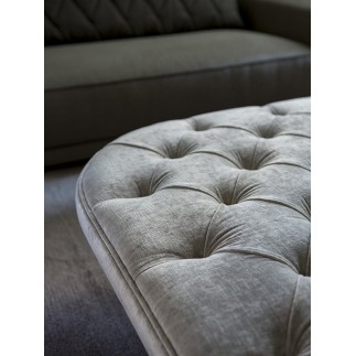 Design Square padded ottoman - Richard Soft | IsaProject