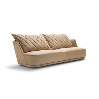 Design Sofa in fabric or leather - Grace