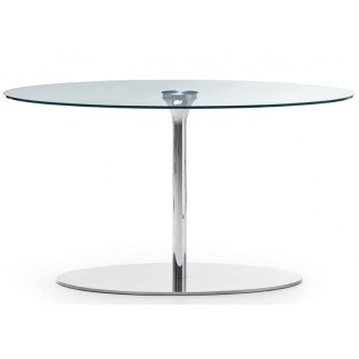 Bar table with Glass top - Infinity | Midj