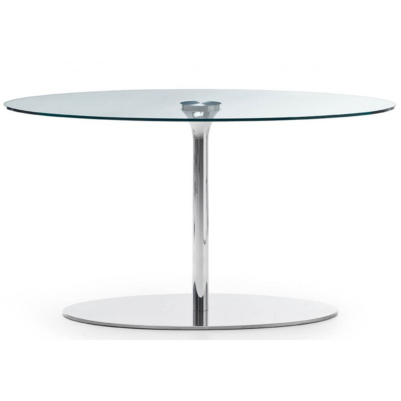 Bar table with Glass top - Infinity | Midj