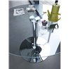 Round table with glass top Ø100 - Infinity