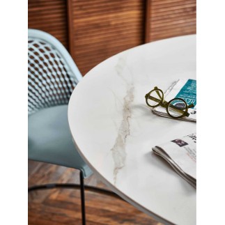 Tavolo bar con piano in Vetro - Infinity | Midj