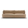 Vivien sofa in fabric or leather