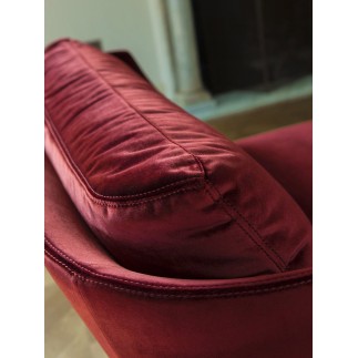 Design Chaise lounge in fabric or leather - Vivien