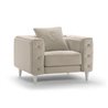 Armchair in fabric or leather - Belmondo