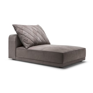 Gary chaise lounge in fabric - ALB-CONTR-1GARCHL