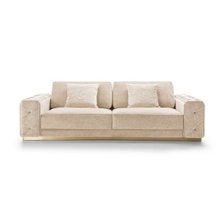 2-Seater sofa in fabric or leather - Tracy | IsaProject