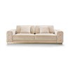 Tracy sofa in fabric or leather