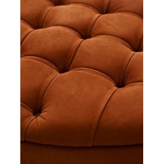 Ottoman in fabric or leather - Tracy | IsaProject