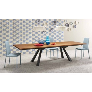 Extensible wooden table - Zeus | Midj
