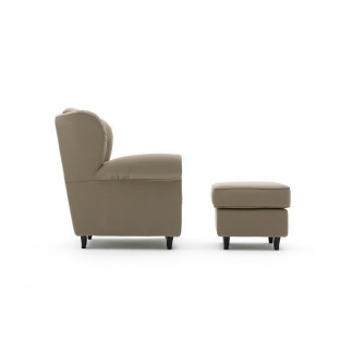 Consuelo armchair in removable fabric