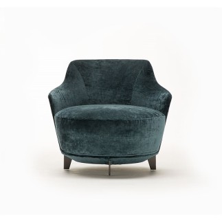 Armchair in fabric or leather for Living Room - Jammin