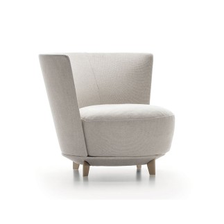 Armchair in fabric or leather - Jammin large | IsaProject