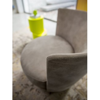 Armchair in fabric or leather - Jammin large | IsaProject