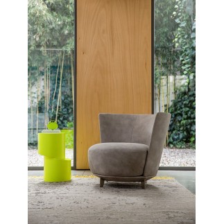 Armchair in fabric or leather - Jammin large | IsaProject