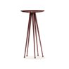 Jagger round coffee table in lacquered metal