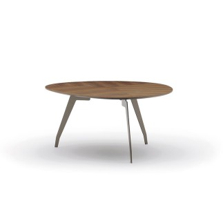 Island coffee table in wood and metal - ALB-1ISNTSTS40-1ISNTLT23-1ISNTLTS30