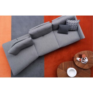 Modular sofa in fabric or leather - Vega - ISA Project