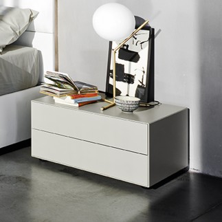 Bedside table with 2 drawers - Ecletto - ISA Project