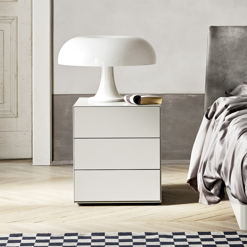 Bedside table with 3 drawers - Ecletto - ISA Project