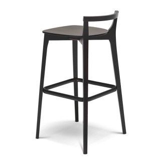 High Solid Wood Stool - Metro