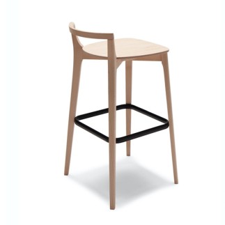 High Solid Wood Stool - Metro | Origins 1971