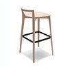 Beech wood stool - Metro