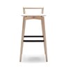 Beech wood stool - Metro