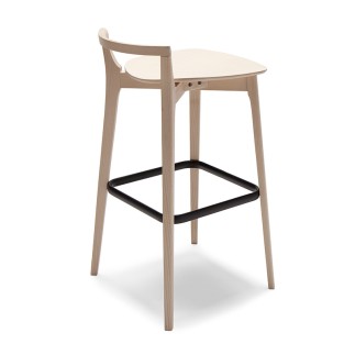 High Solid Wood Stool - Metro | Origins 1971