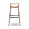 High Solid Wood Stool - Metro