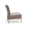 Noblesse lounge armchair in fabric or synthetic leather