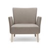 Noblesse poltrona lounge rivestita con braccioli