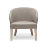 Padded armchair in fabric - Doris