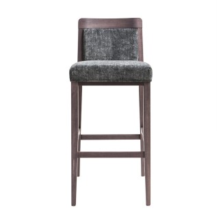 High Wooden Stool - Boheme