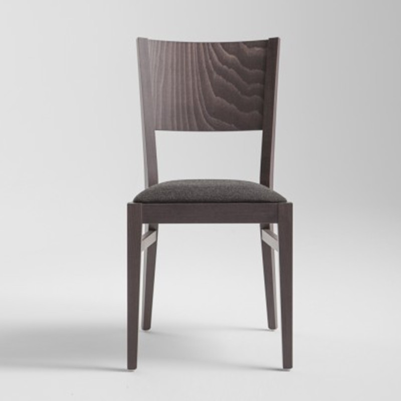 Wood Chair with Cushion Seat - Soko | Palma