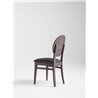 Wooden chair with padded seat - Woody