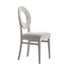 Wood chair with padded seat - Dea