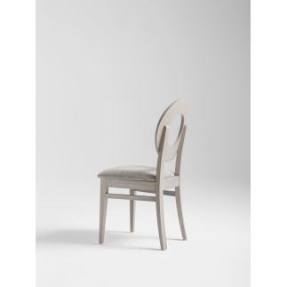 Design Wooden Chair with Cushion Seat - Dea | Palma