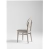 Wood chair with padded seat - Dea